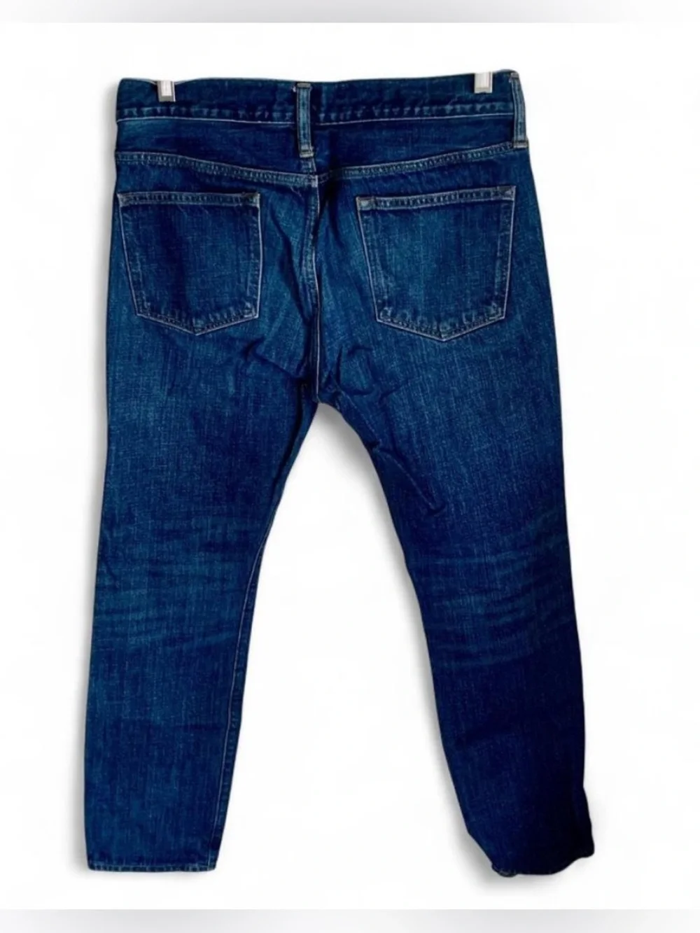 J.crew 484 dark blue jeans size 32 x 30 straight leg men western casual